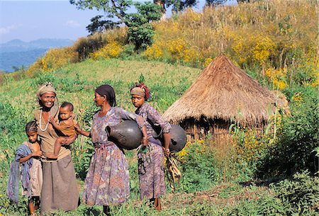 Région de METU, pays Oromo, Ilubador État, Ethioipia, Afrique Photographie de stock - Rights-Managed, Code: 841-03034215