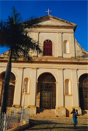 family walking to church - Trinity church,Trinidad,Sancti Spiritus,Cuba Stock Photo - Rights-Managed, Code: 841-03034217