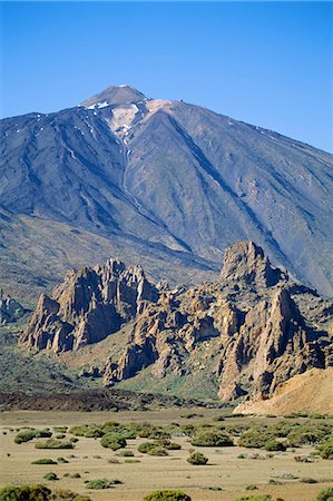 pico del teide - Mt Teide,Tenerife,Canary Islands,Spain Foto de stock - Con derechos protegidos, Código: 841-03034437