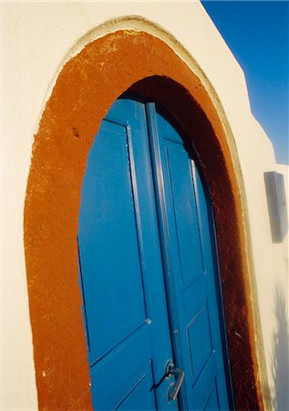 simsearch:841-03034594,k - Doorway,Thira (Fira),Santorini,Cyclades Islands,Greece,Europe Foto de stock - Con derechos protegidos, Código: 841-03034556