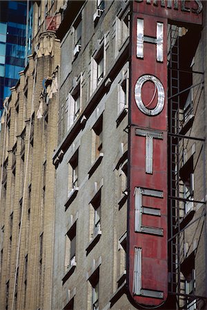 simsearch:841-03034869,k - Close-up of hotel sign,New York,United States of America,North America Foto de stock - Con derechos protegidos, Código: 841-03034861