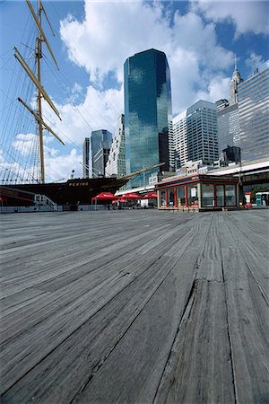 south street sea port - South Street Sea Port,New York City,New York,United States of America,North America Stock Photo - Rights-Managed, Code: 841-03034863