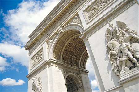 Arc de Triomphe,Paris,France Stock Photo - Rights-Managed, Code: 841-03035149