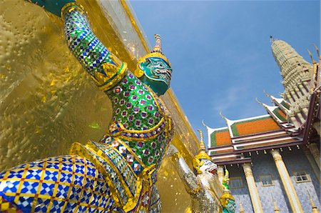 simsearch:841-02944640,k - Gold figure,Grand Palace,Bangkok,Thailand,Southeast Asia,Asia Foto de stock - Con derechos protegidos, Código: 841-03035165