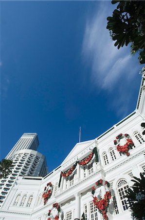 singapore landmarks - Raffles Hotel,Singapore,Southeast Asia,Asia Stock Photo - Rights-Managed, Code: 841-03035187