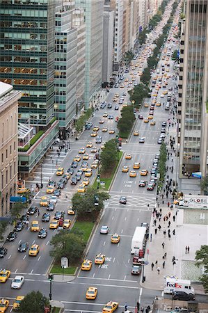 park avenue - Park Avenue, Manhattan, New York City, New York, Vereinigte Staaten von Amerika, Nordamerika Stockbilder - Lizenzpflichtiges, Bildnummer: 841-03035380