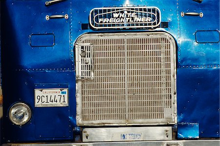 radiator grille - Freightliner,California,United States of America Foto de stock - Con derechos protegidos, Código: 841-03035625