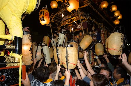 simsearch:841-02714359,k - Procession of parade floats,Autumn Festival,Kawagoe,Saitama prefecture,Japan,Asia Foto de stock - Direito Controlado, Número: 841-03035772