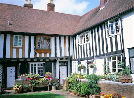 Vicars Close, Lichfield, Staffordshire, England, United Kingdom, Europe Stock Photo - Rights-Managed, Code: 841-03030013