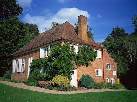 quaker - Quaker Meeting House, Jordans, Buckinghamshire, England, United Kingdom, Europe Foto de stock - Direito Controlado, Número: 841-03030029