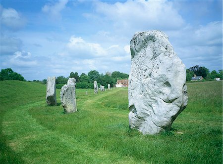 simsearch:841-02711059,k - Pierres debout dans le cercle de Pierre préhistorique, Avebury, patrimoine mondial de l'UNESCO, dans le Wiltshire, Angleterre, Royaume-Uni, Europe Photographie de stock - Rights-Managed, Code: 841-03030077