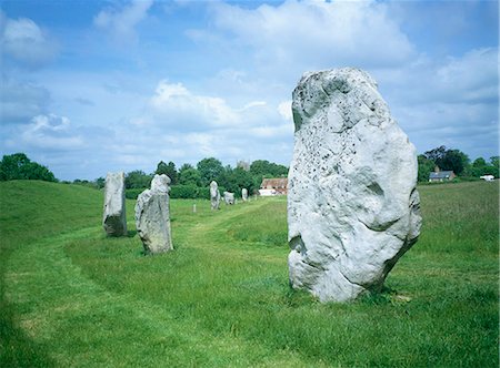 simsearch:841-02710836,k - Pierres debout dans le cercle de Pierre préhistorique, Avebury, patrimoine mondial de l'UNESCO, dans le Wiltshire, Angleterre, Royaume-Uni, Europe Photographie de stock - Rights-Managed, Code: 841-03030077