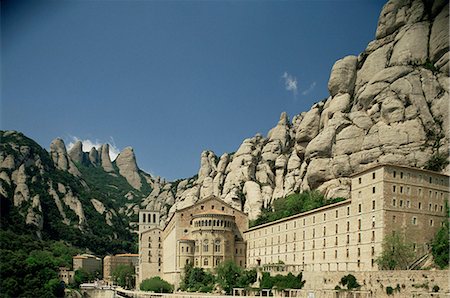 simsearch:841-03031218,k - Monastery of Montserrat, near Barcelona, Catalonia, Spain, Europe Stock Photo - Rights-Managed, Code: 841-03030192