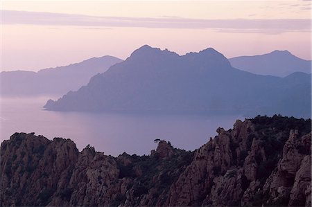 Bay of Porto, Corsica, France, Mediterranean, Europe Stock Photo - Rights-Managed, Code: 841-03030335