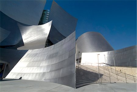 Walt Disney Concert Hall, part of Los Angeles Music Center, Frank Gehry architect, downtown, Los Angeles, California, United States of America, North America Foto de stock - Con derechos protegidos, Código: 841-03030627
