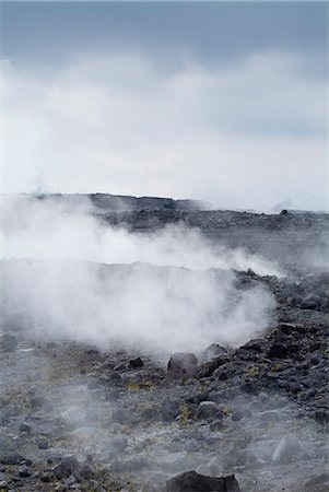 Kilauea thermal area, Hawaii Volcanoes National Park, UNESCO World Heritage Site, Island of Hawaii (Big Island), Hawaii, United States of America, North America Stock Photo - Rights-Managed, Code: 841-03030653