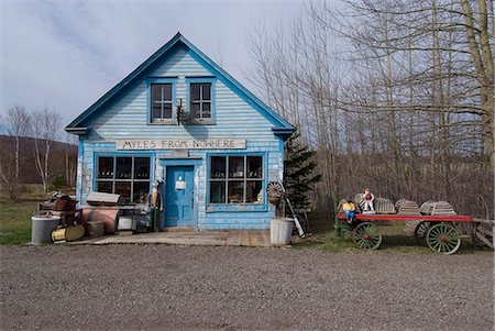 Geschäft, Cabot Trail, Cape Breton, Nova Scotia, Kanada, Nordamerika Stockbilder - Lizenzpflichtiges, Bildnummer: 841-03030824