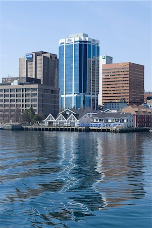 Vue sur la ville portuaire, Halifax, Nouvelle-Écosse, Canada, Amérique du Nord Photographie de stock - Rights-Managed, Code: 841-03030851