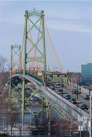 Pont MacDonald, Halifax-Dartmouth, Nouvelle-Écosse, Canada, en Amérique du Nord Photographie de stock - Rights-Managed, Code: 841-03030870