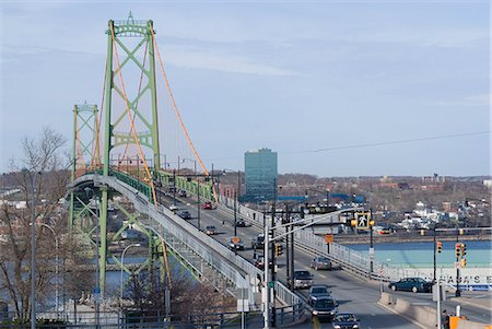 Pont MacDonald, Halifax-Dartmouth, Nouvelle-Écosse, Canada, en Amérique du Nord Photographie de stock - Rights-Managed, Code: 841-03030871