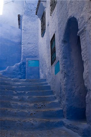 Chefchaouen, near the Rif Mountains, Morocco, North Africa, Africa Stock Photo - Rights-Managed, Code: 841-03030925