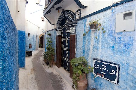 rabat - Itinéraire dans la Kasbah, Rabat, Maroc, l'Afrique du Nord, l'Afrique Photographie de stock - Rights-Managed, Code: 841-03030991