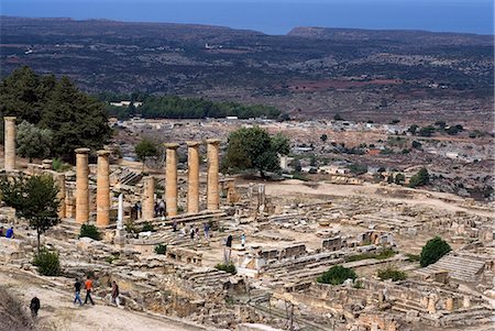 simsearch:841-03030748,k - Sanctuary of Apollo, Greek and Roman site of Cyrene, UNESCO World Heritage Site, Libya, North Africa, Africa Fotografie stock - Rights-Managed, Codice: 841-03031024