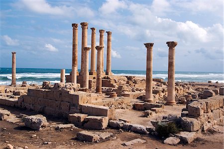 simsearch:841-03058615,k - Temple of Isis, Roman site of Sabratha, UNESCO World Heritage Site, Libya, North Africa, Africa Foto de stock - Con derechos protegidos, Código: 841-03031050