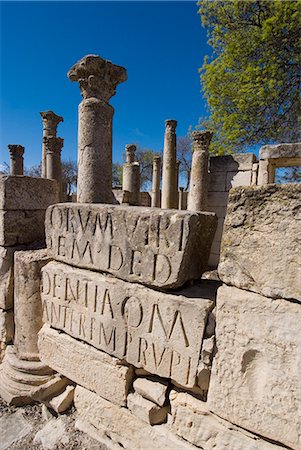 simsearch:841-03058615,k - School for youths, Roman site of Makhtar, Tunisia, North Africa, Africa Foto de stock - Con derechos protegidos, Código: 841-03031125