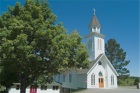 Lutheran Church, Michigan, United States of America, North America Stock Photo - Rights-Managed, Code: 841-03031306