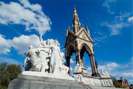 simsearch:841-02899378,k - Albert Memorial, South Kensington, London, England, United Kingdom, Europe Foto de stock - Con derechos protegidos, Código: 841-03031397