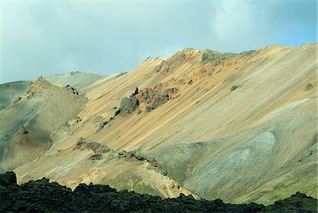 Landmannalaugar, Island, Polarregionen Stockbilder - Lizenzpflichtiges, Bildnummer: 841-03031540