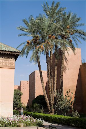 simsearch:841-03031601,k - Saadiens tombes, Marrakech, Maroc, l'Afrique du Nord, Afrique Photographie de stock - Rights-Managed, Code: 841-03031559