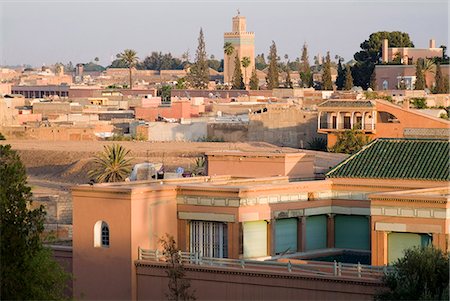 simsearch:841-02991455,k - View over Marrakech from Mamounia Hotel, Morocco, North Africa, Africa Foto de stock - Con derechos protegidos, Código: 841-03031584
