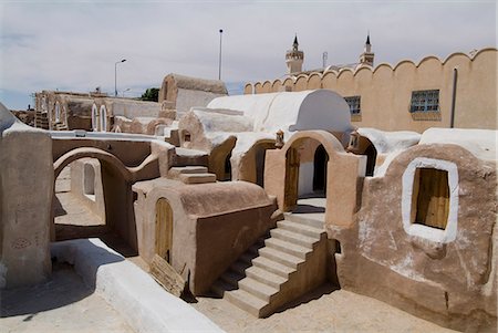 simsearch:841-03031670,k - Old Berber grain storage units, site of Star Wars film, now a hotel, Ksar Hedada, Tunisia, North Africa, Africa Stock Photo - Rights-Managed, Code: 841-03031635