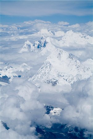 snow border - Mount Everest, Himalayas, border Nepal and Tibet, China, Asia Stock Photo - Rights-Managed, Code: 841-03031719