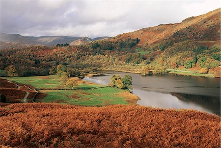 rydal water - Loughrigg Fell, Rydal, Lake District National Park, Cumbria, England, United Kingdom, Europe Stock Photo - Rights-Managed, Code: 841-03031986