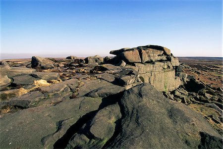 simsearch:841-03032265,k - Rock patterns, Stanage Edge, Peak District National Park, Derbyshire, England, United Kingdom, Europe Stock Photo - Rights-Managed, Code: 841-03032005