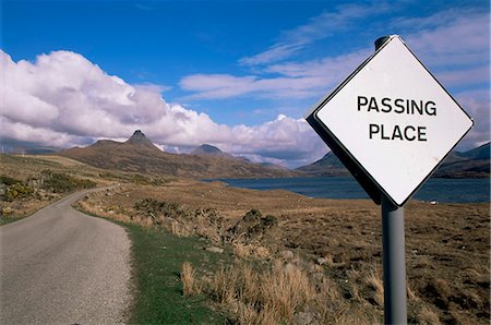 simsearch:841-02710902,k - Passage place signe, réserve naturelle de Inverpolly, Wester Ross, région des Highlands, Ecosse, Royaume-Uni, Europe Photographie de stock - Rights-Managed, Code: 841-03032056