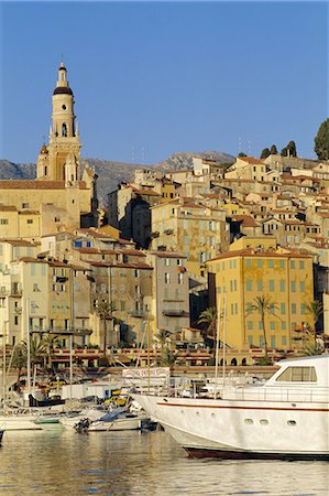 simsearch:841-02720956,k - Harbour at Menton, Alpes Maritimes, Provence, French Riviera, France, Europe Foto de stock - Con derechos protegidos, Código: 841-03032573