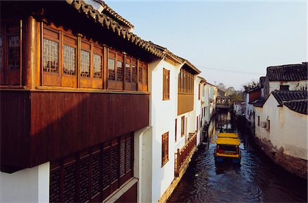 Canal à Suzhou, Chine Photographie de stock - Rights-Managed, Code: 841-03032593