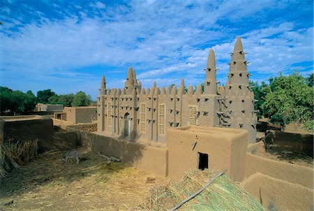 simsearch:841-02916517,k - Mosquée, Village Bozo, Mali Photographie de stock - Rights-Managed, Code: 841-03032767