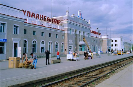 simsearch:841-02714359,k - Oulaan Bator Station, Trans-Mongolian train, Mongolia, Asia Foto de stock - Direito Controlado, Número: 841-03032833