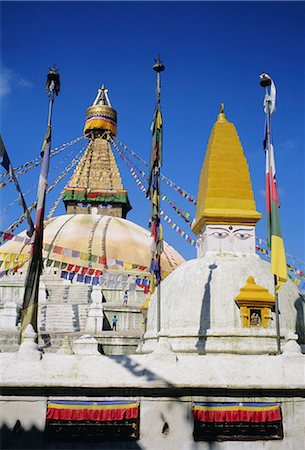 simsearch:841-03032933,k - Buddhistische Stupa Bodnath (Bodhnath) (Boudhanath), Kathmandu-Tal, Nepal, Asien Stockbilder - Lizenzpflichtiges, Bildnummer: 841-03032929