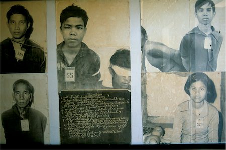 Museum of Genocide, Tuol Seng, Phnom Penh, Cambodia, Indochina, Southeast Asia, Asia Foto de stock - Con derechos protegidos, Código: 841-03032920