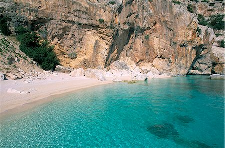 Cala Mariolu, Cala Gonone, Golfe di Orosei (Orosei gulf), island of Sardinia, Italy, Mediterranean, Europe Stock Photo - Rights-Managed, Code: 841-03033010