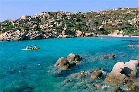 simsearch:841-02918897,k - Cala Serena, Caprera island, Maddalena archipelago, island of Sardinia, Italy, Mediterranean, Europe Stock Photo - Rights-Managed, Code: 841-03033023