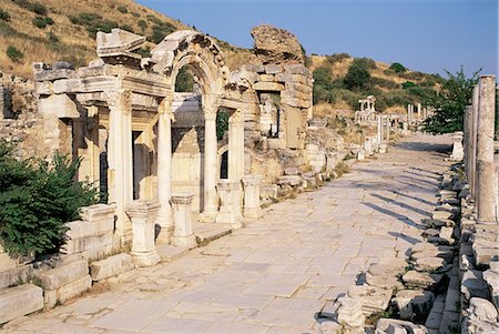 simsearch:841-02944690,k - Temple of Hadrian, Ephesus, Egee region, Anatolia, Turkey, Asia Minor, Asia Foto de stock - Direito Controlado, Número: 841-03033115