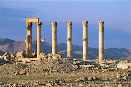 simsearch:841-03056632,k - Palmyra, Site du patrimoine mondial de l'UNESCO, la Syrie Moyen-Orient Photographie de stock - Rights-Managed, Code: 841-03033134