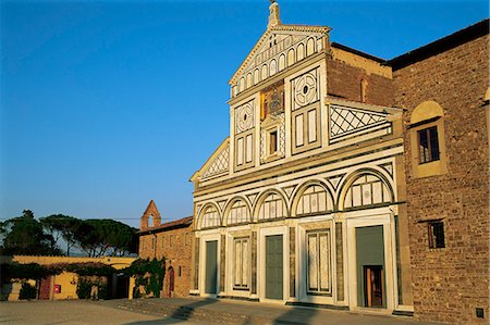 Church of San Miniato, Florence, Tuscany, Italy, Europe Stock Photo - Rights-Managed, Code: 841-03033202